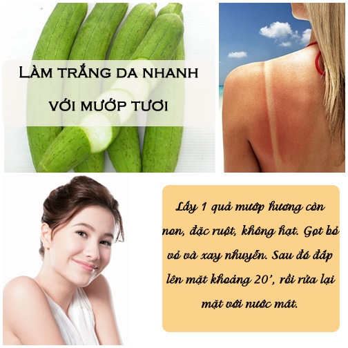 Cach lam trang da nhanh sau khi di bien chac chan hieu qua